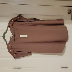 Womens plus 1X short sleeve blouse